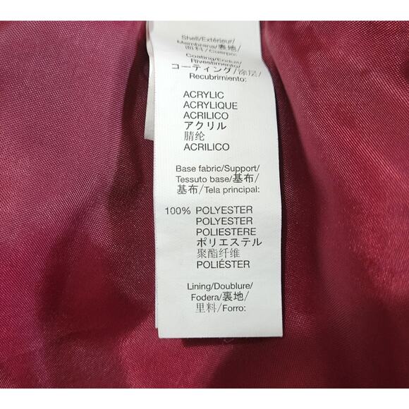 GAP Women's XXL 2X Puffer Vest Buffalo Check Red Black Snaps Gorpcore 48" AS IS - Picture 7 of 8